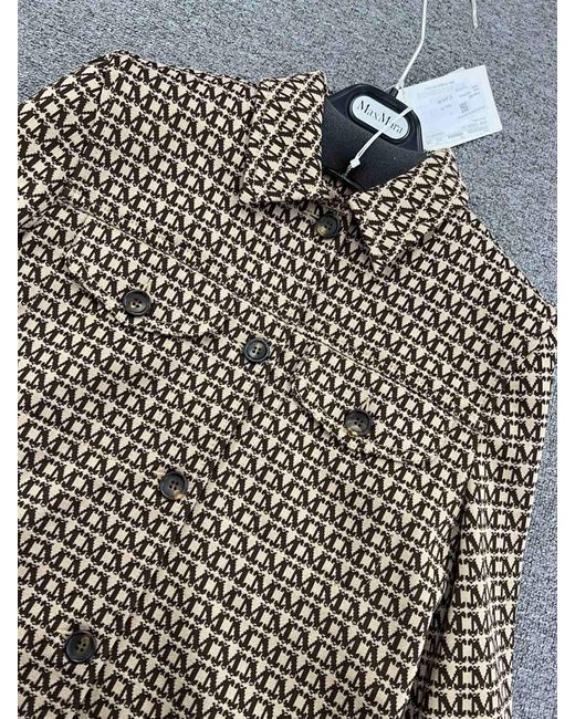 Max Mara Black Logo Casual Jacket