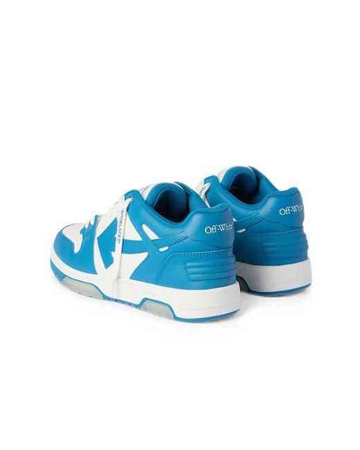 Off-White c/o Virgil Abloh Blue Round-Toe Sneakers for men