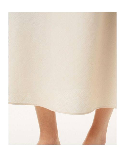 Loro Piana Natural Charis Skirt