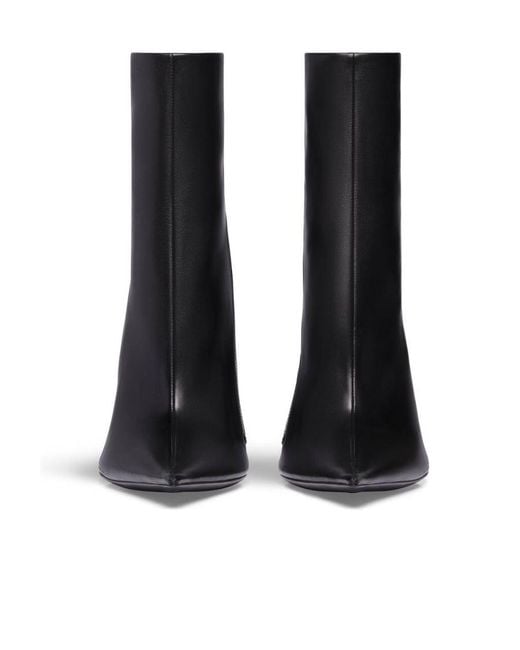 Balenciaga Black Witch Heeled Ankle Boots