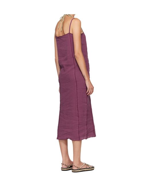 Baserange Purple Sleeveless Dress
