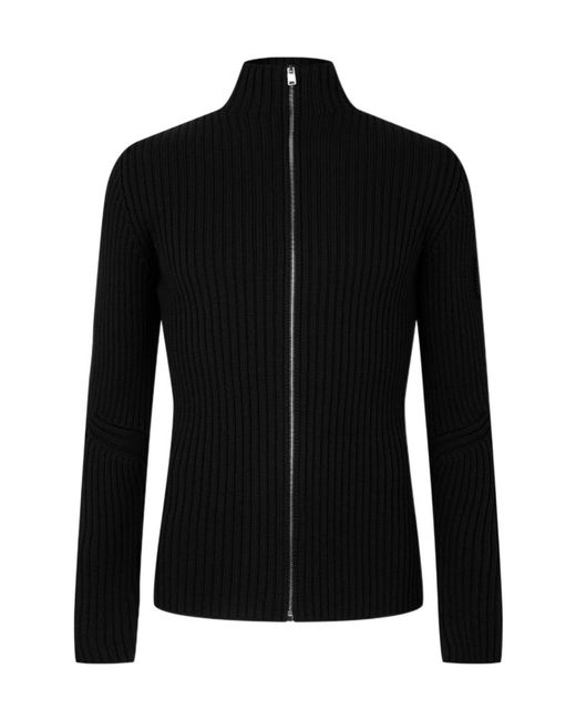 Prada Black Zip-Up Sweater for men
