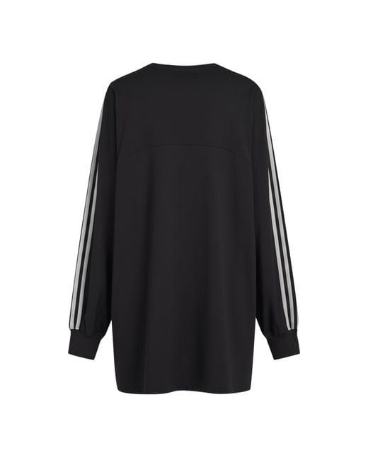 Y-3 Black Solid Color Long Sleeve T-Shirt for men