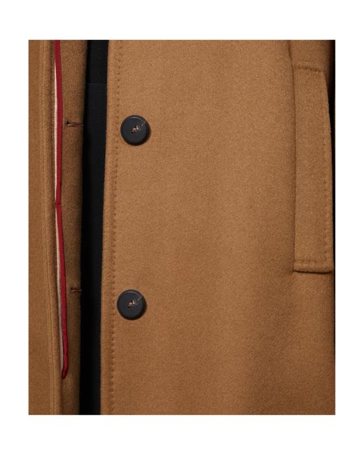 Max Mara Brown Atelier Ardenne Long-Sleeved Coat