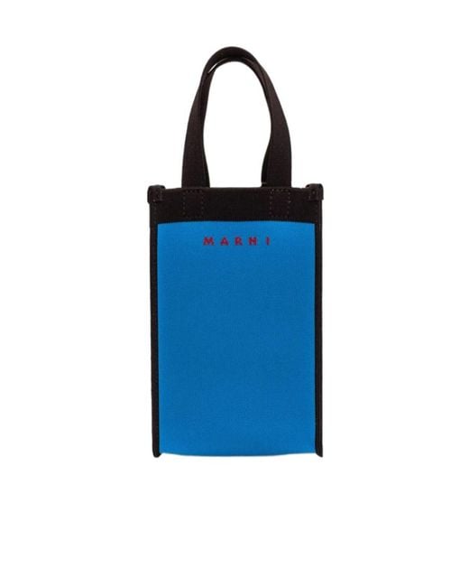 Marni Blue Mini Shoulder Bag for men
