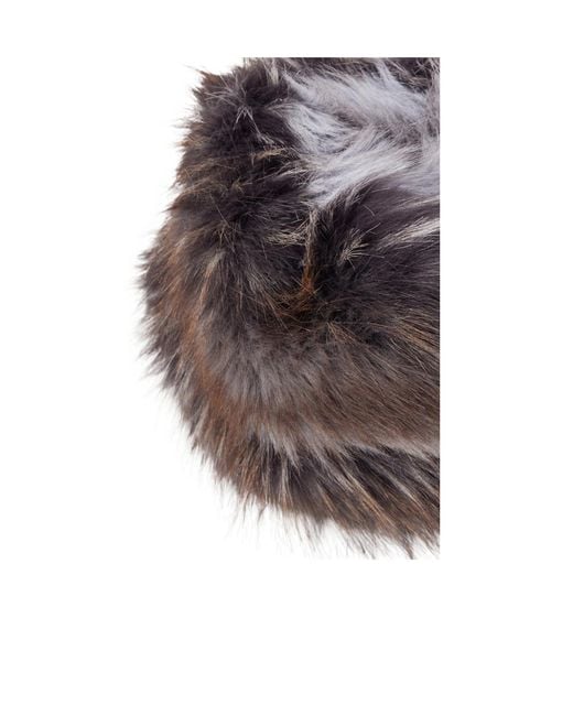 Anna Sui Brown Solid Color Hat