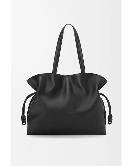 Loewe Red Oversized Nappa Flamenco Shoulder Bag