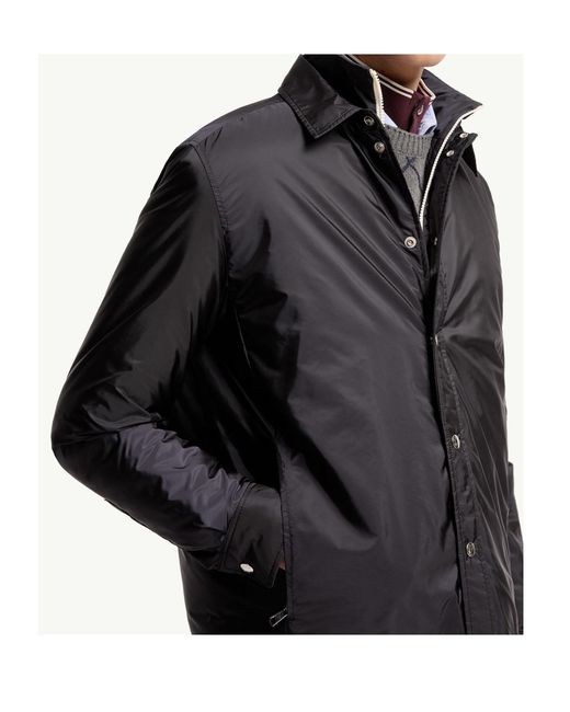 Moncler Black Meridelle Shirt Down Jacket for men