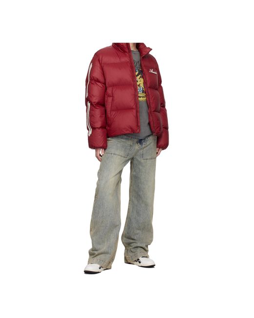 Amiri Red Bones Down Jacket for men