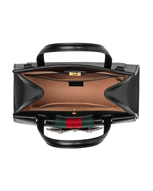 Gucci Black Totem Series Medium Handbag