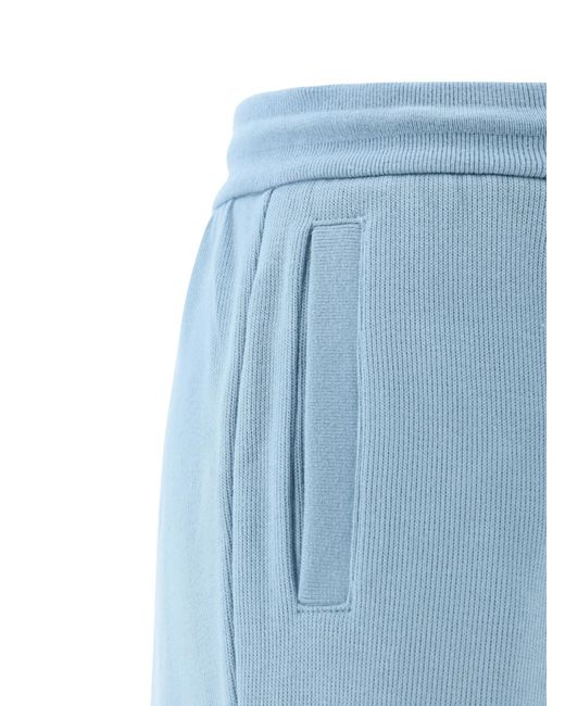 Thom Browne Blue 4-Bar Drawstring Track Pants