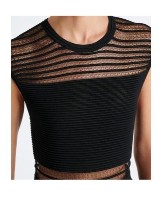 Jonathan Simkhai Black Esri Knit Mini Dress