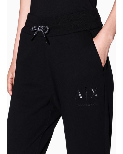 ARMANI EXCHANGE Blue Drawstring Sweatpants