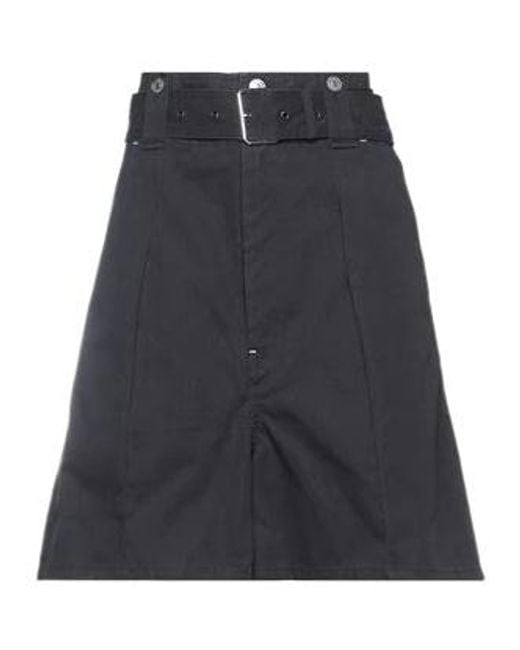 Isabel Marant Black High Waist Denim Shorts