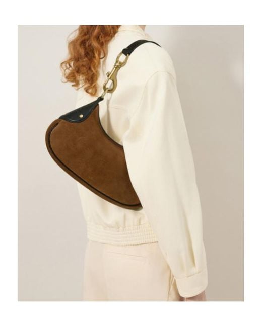 Mulberry Brown Small Hackney Shoulder Bag