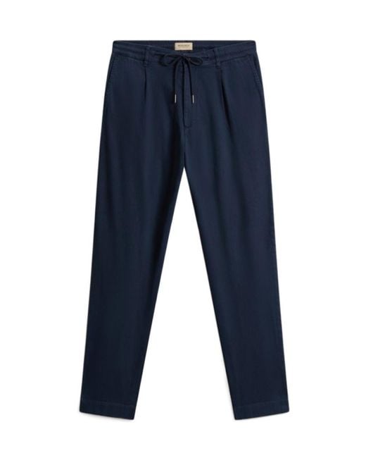 Woolrich Blue Milton Trousers for men