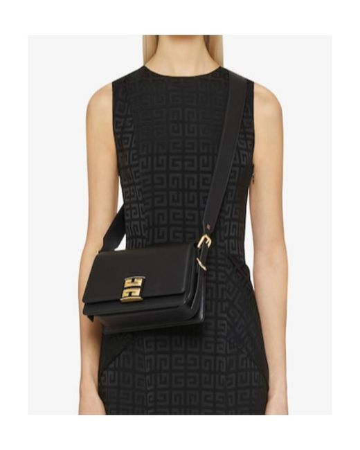 Givenchy Black 4G Medium Crossbody Bag
