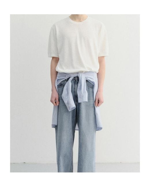 DUNST White Short-Sleeve T-Shirt for men