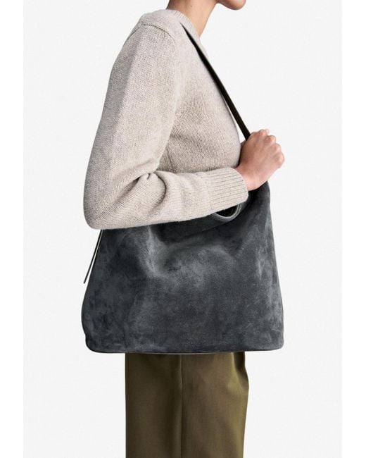 A.P.C. Gray Vera Maxi Bag