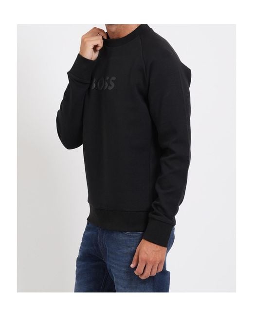 Boss Black Long-Sleeve Sweatshirt for men