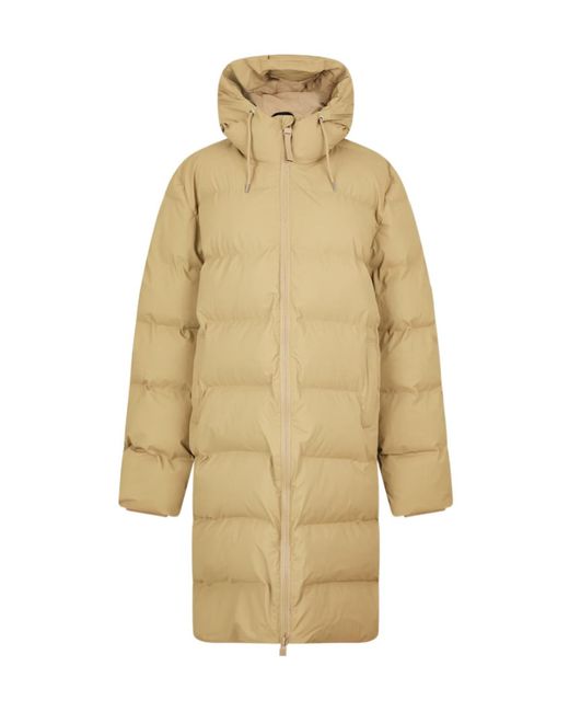 Rains Natural Long-Sleeved Cotton-Padded Jacket