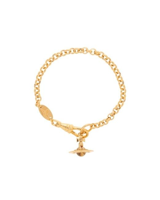 Vivienne Westwood Metallic New Petite Orb Bracelet