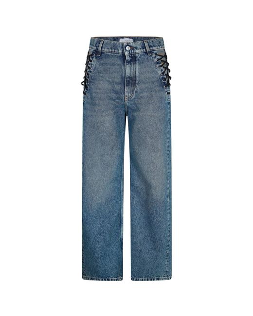 Stella McCartney Blue Straight Leg Jeans