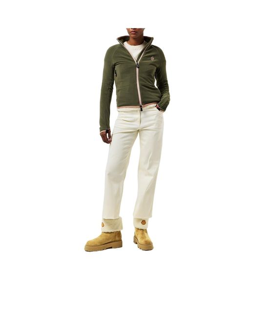Moncler Natural Solid Color Ankle Boots