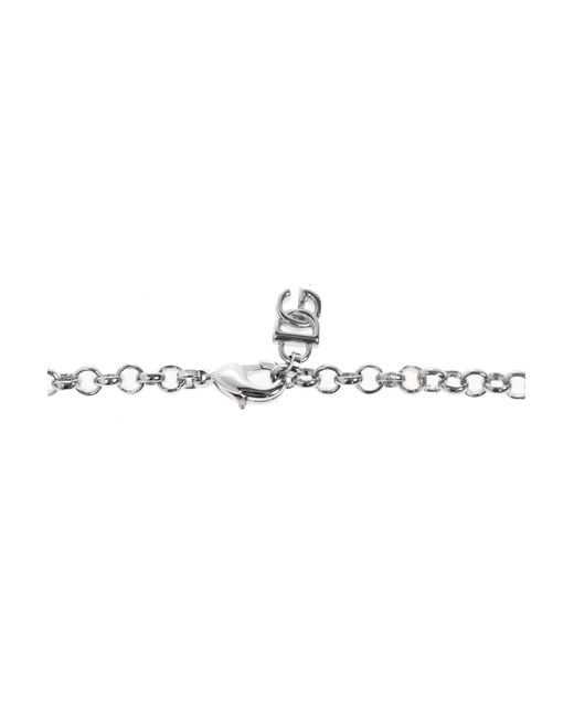 Dolce & Gabbana Multicolor Pendant Detailed Necklace for men