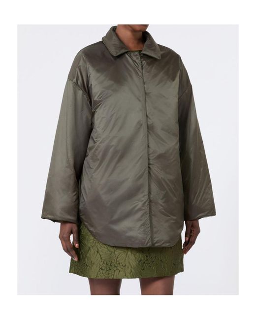 Max Mara Green The Cube Carlotta Quilted Jacket