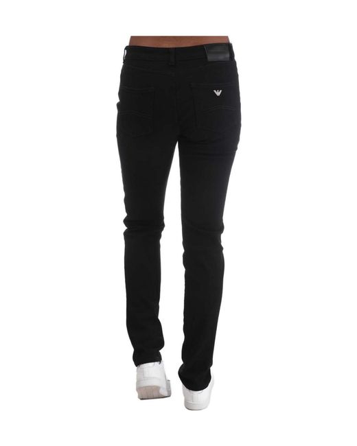 Emporio Armani Black Slimfit Jeans