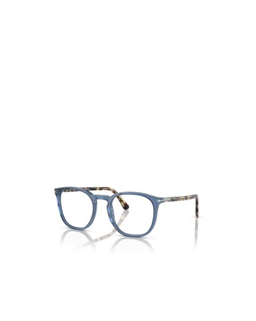 Persol White Round-Frame Glasses for men