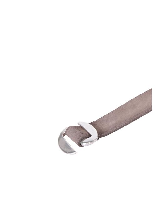 Orciani White Buckle Belt for men