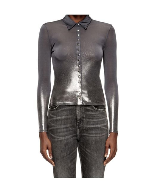 DIESEL Blue C-Pol Buttoned Shirt