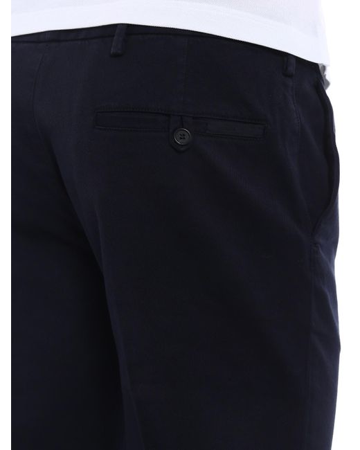 Prada Blue Straight Casual Pants for men