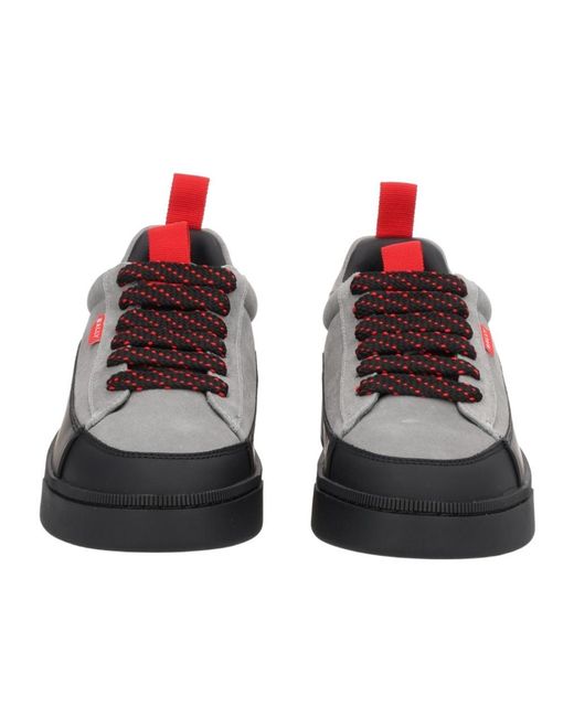Bally Black Rossy Lace-Up Sneakers for men