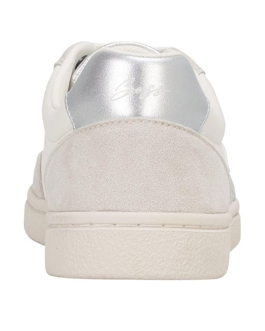 Boss White Minimalist Tennis Shoes