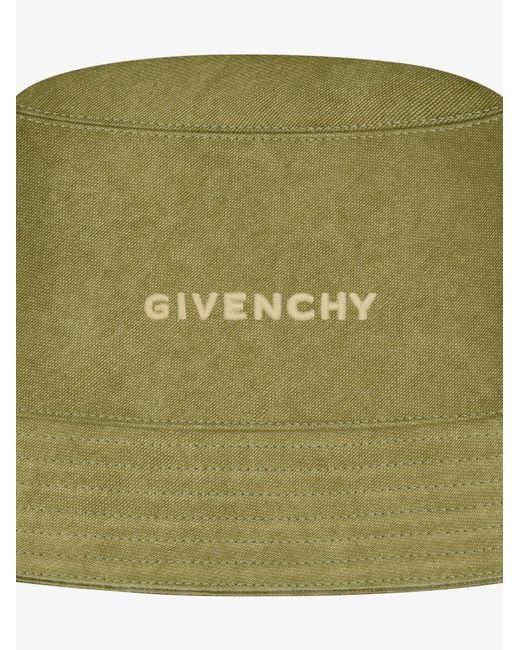 Givenchy Green Bucket Hat for men