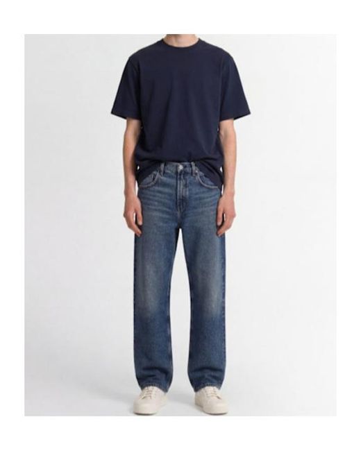 Agolde Blue Cotton Jeans for men