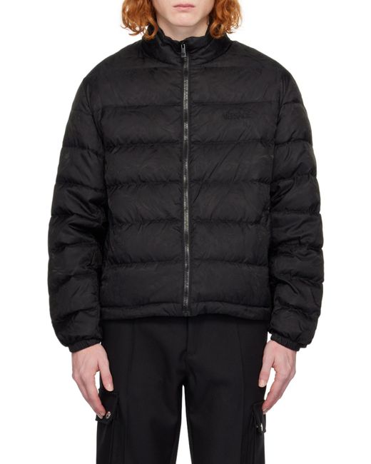 Versace Black Down Jackets for men