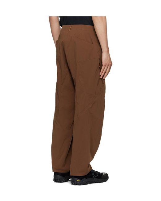 Veilance Brown Spere Lt Overalls for men