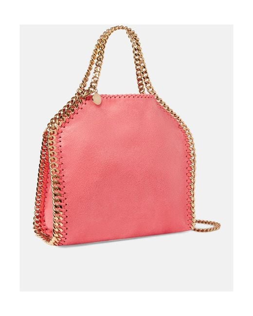 Stella McCartney Pink Mini Falabella Tote Bag