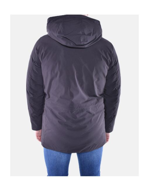 Woolrich Black Arctic Stretch Down Parka for men