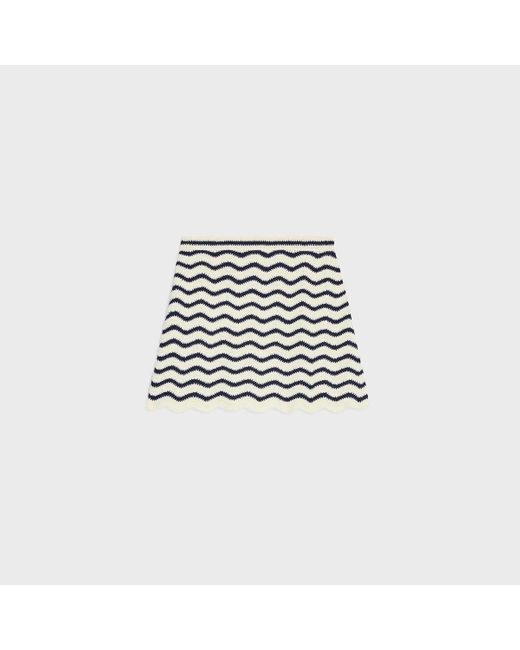 Céline Black Mini Skirt