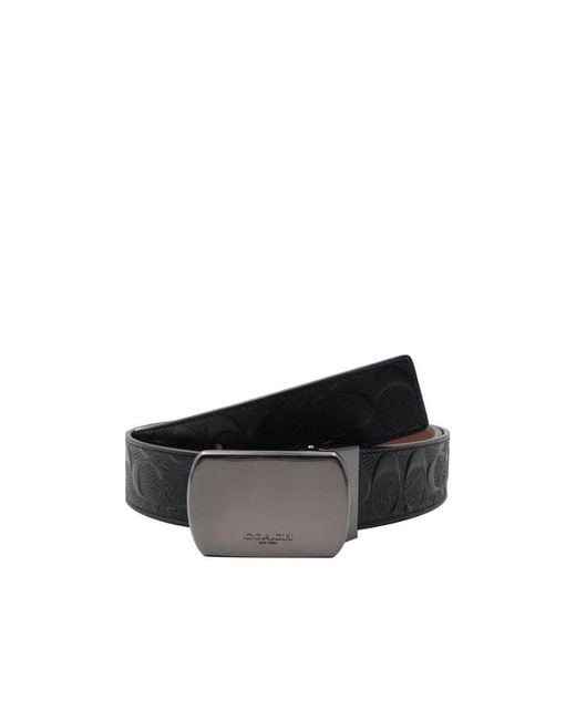 COACH Multicolor Logo Details Belt for men