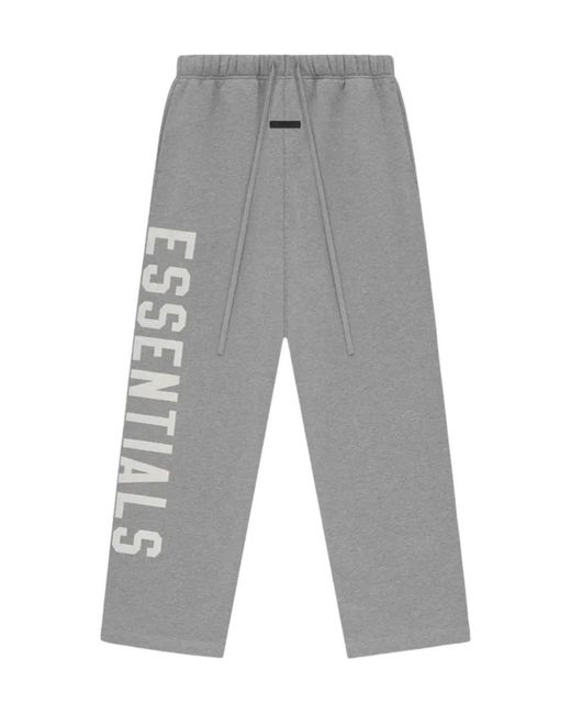 Fear Of God Gray Logo-Printed Tie-Dye Track Pants for men