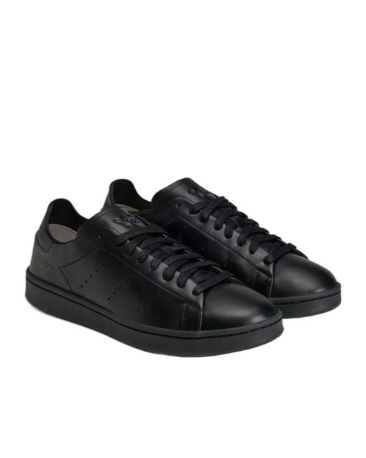 Y-3 Black Stan Smith Low-Top Sneakers for men