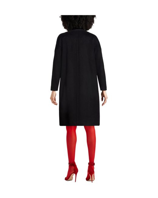Marni Black Simple Long-Sleeved Woolen Coat