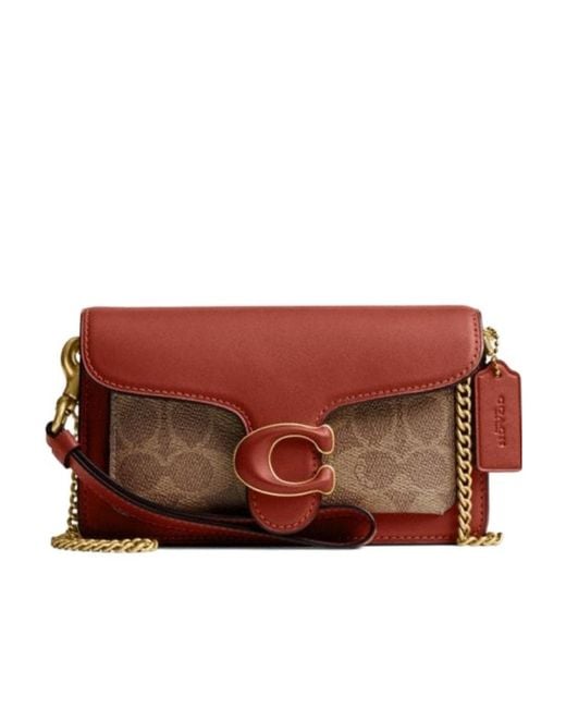 COACH Brown Tabby Crossbody Bag
