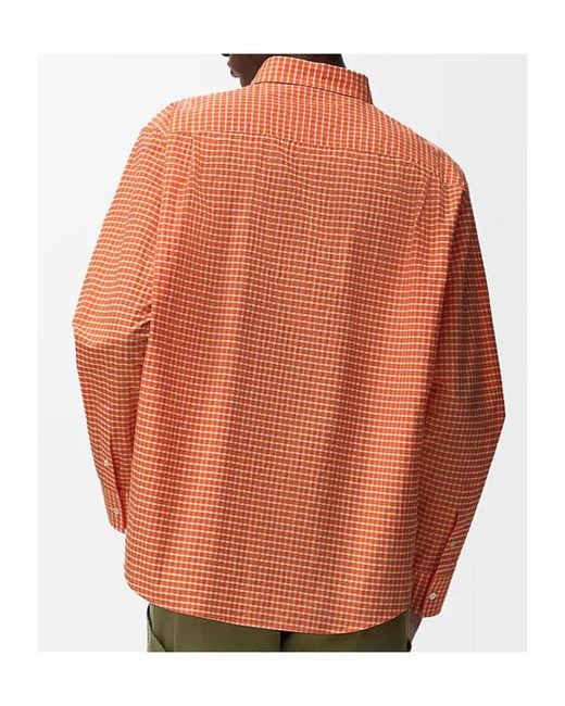 Loewe Orange Shirt for men